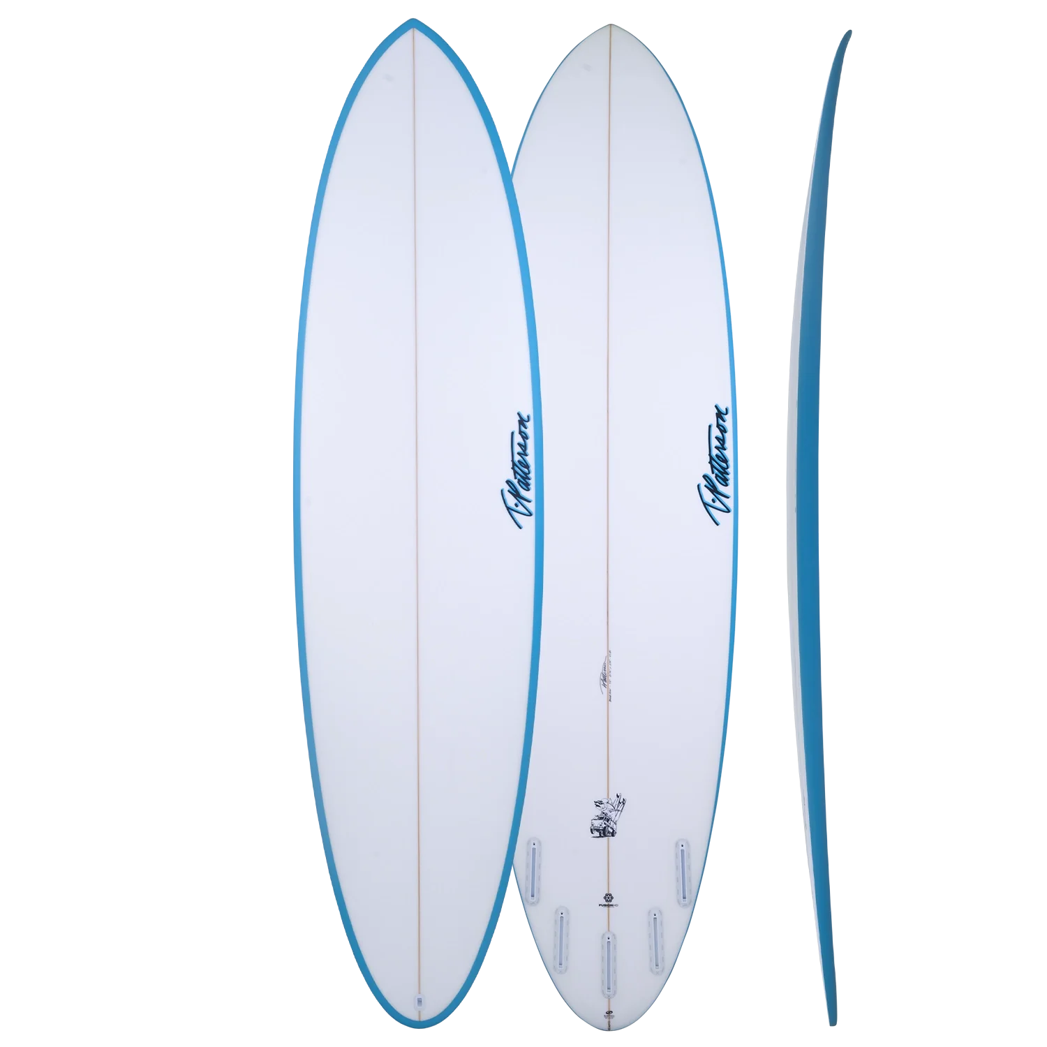 Timmy Patterson x Surftech - Blue Fin Midlength in Fusion-HD